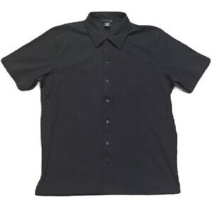 Kenneth Cole Black Shirt Soft Comfortable Club Classic EUC
